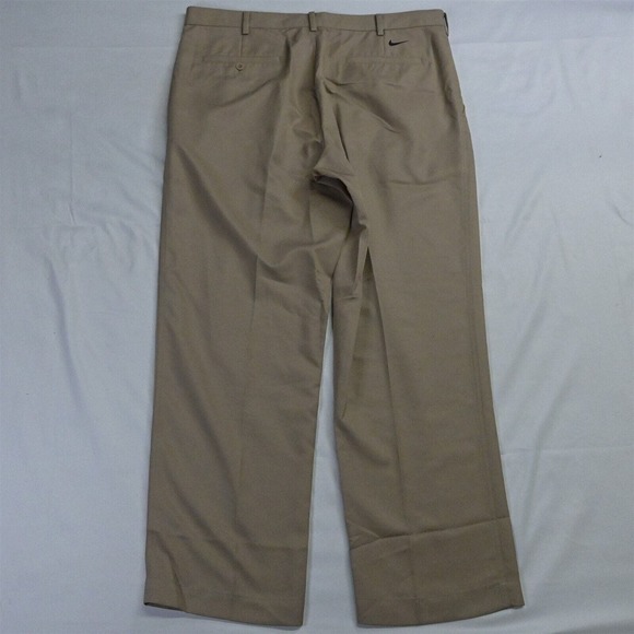 Nike Golf 36 x 30 Khaki Dri‎ Fit 407193 Tech Straight Dress Pants - Picture 7 of 7